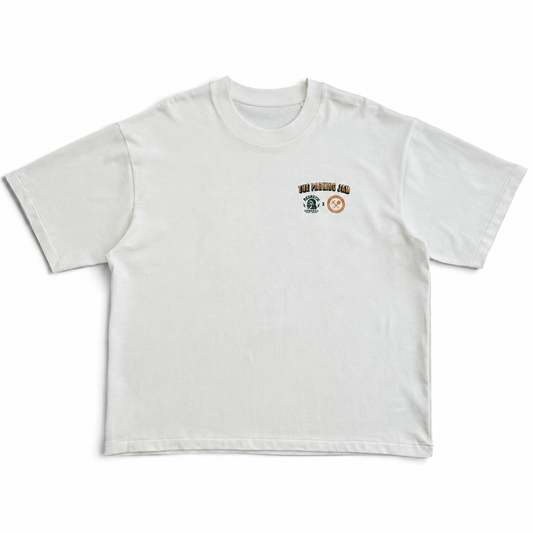 Rednecks Downhill - The Parking Jam T-shirt (Cream)