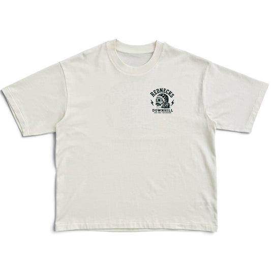 Rednecks Downhill - Logo T-shirt (Cream)