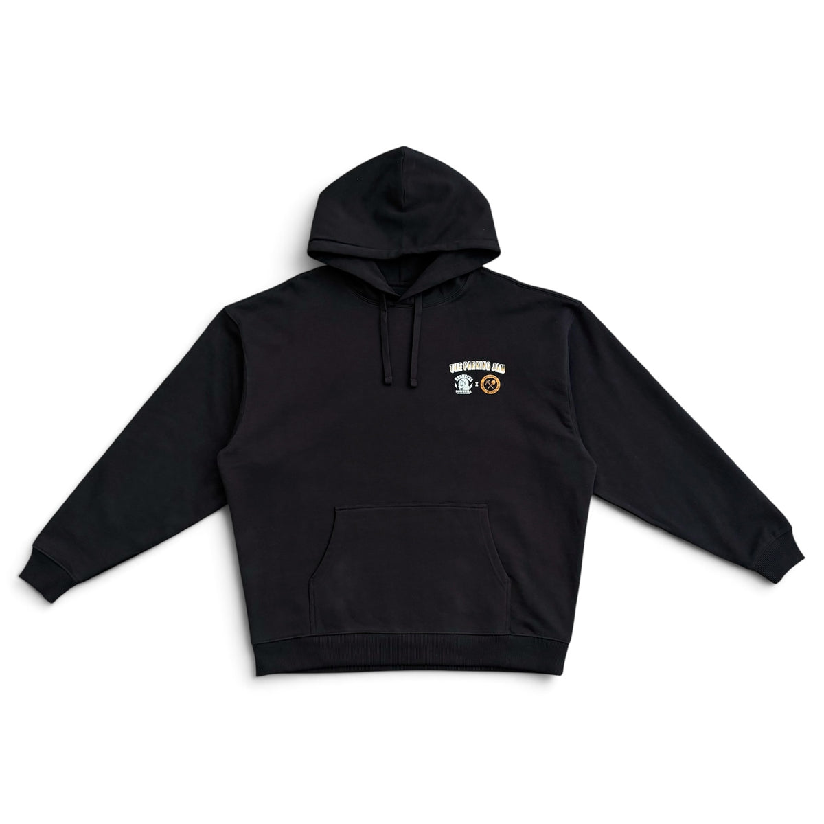 Rednecks Downhill - The Parking Jam Hoodie (Black)