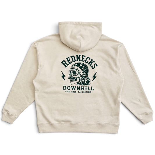 Rednecks Downhill - Logo Hoodie (Natural Raw)